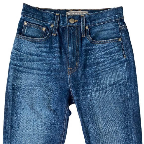 Point Sur Denim Straight Leg Jean 25 Faded Wash - Picture 4 of 12